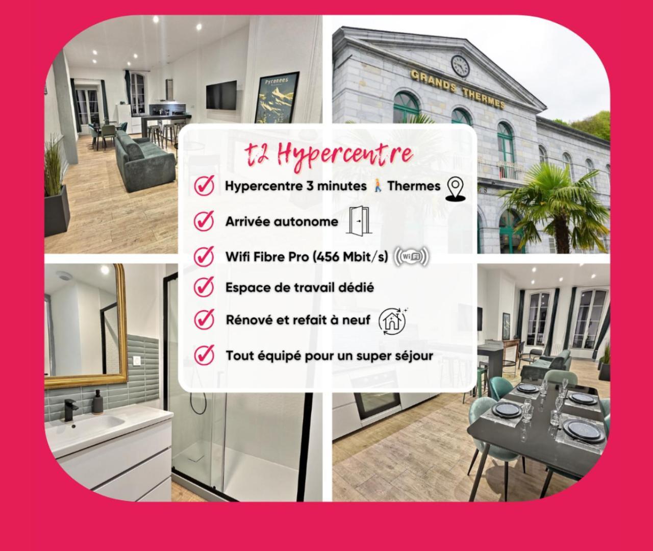 Apartment Lumineux T2, Spacieux, Hypercentre, Neuf, Wifi