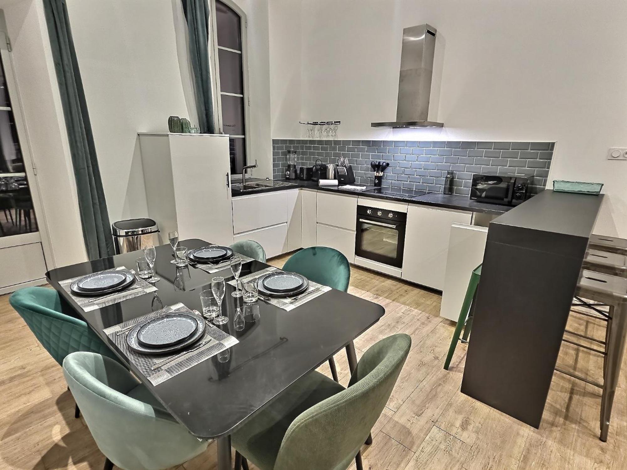 Apartment Lumineux T2, Spacieux, Hypercentre, Neuf, Wifi